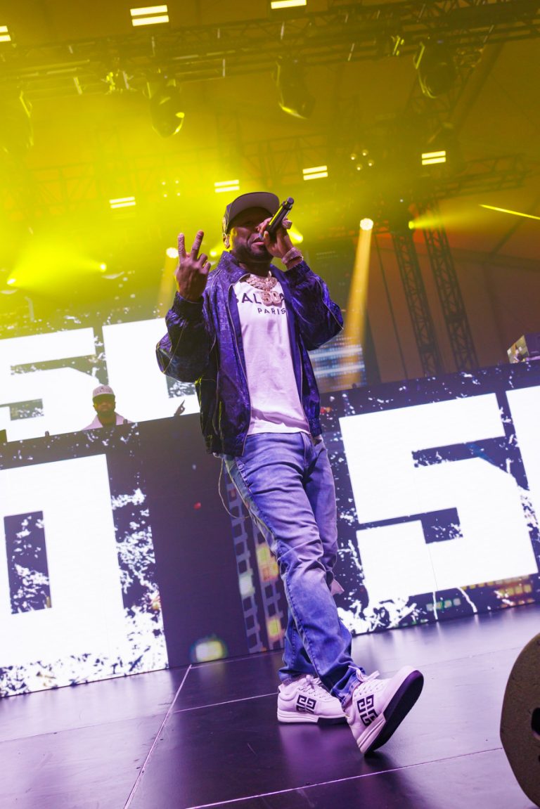 50 Cent live performance